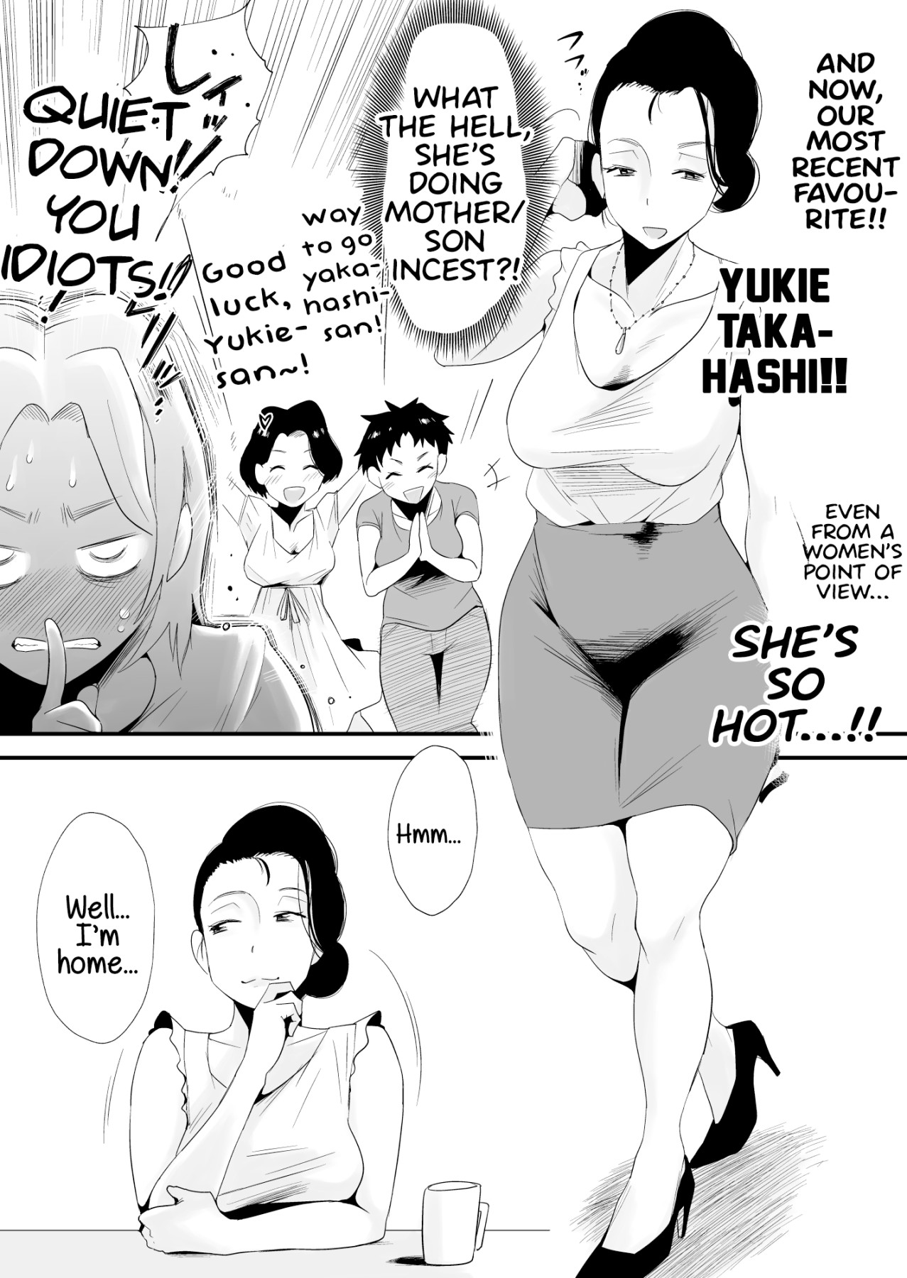 Hentai Manga Comic-Which Mama Do You Prefer? --Chapter 1-4